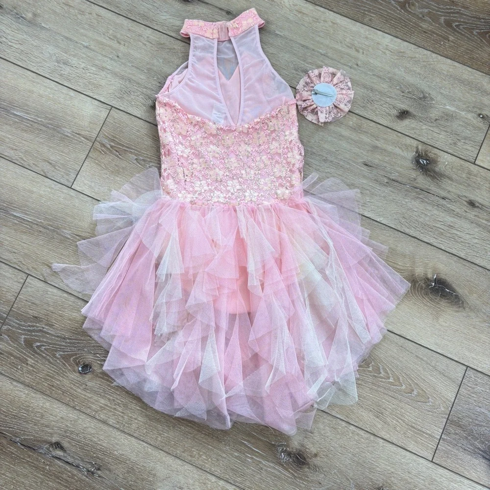 A Wish Come True Dance Ballet Costume Pink Size LC 